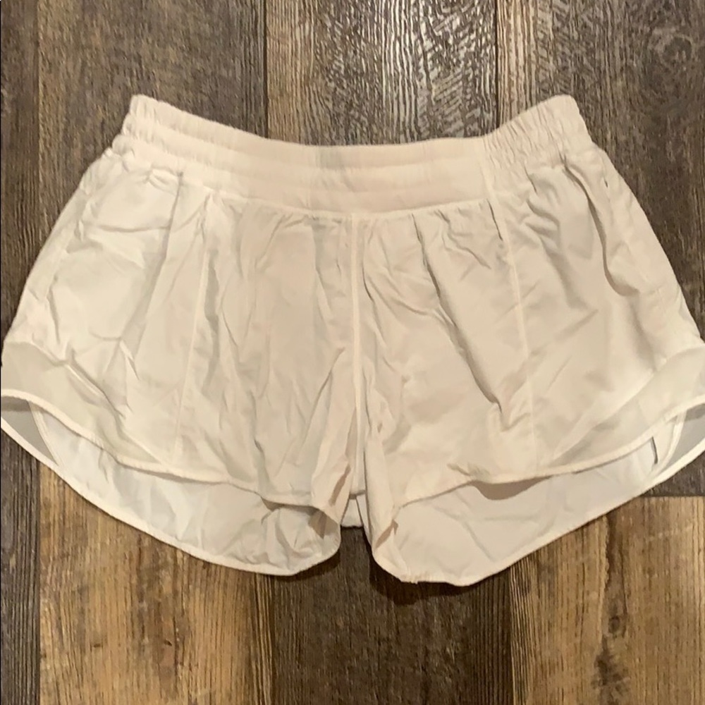Lululemon white shorts